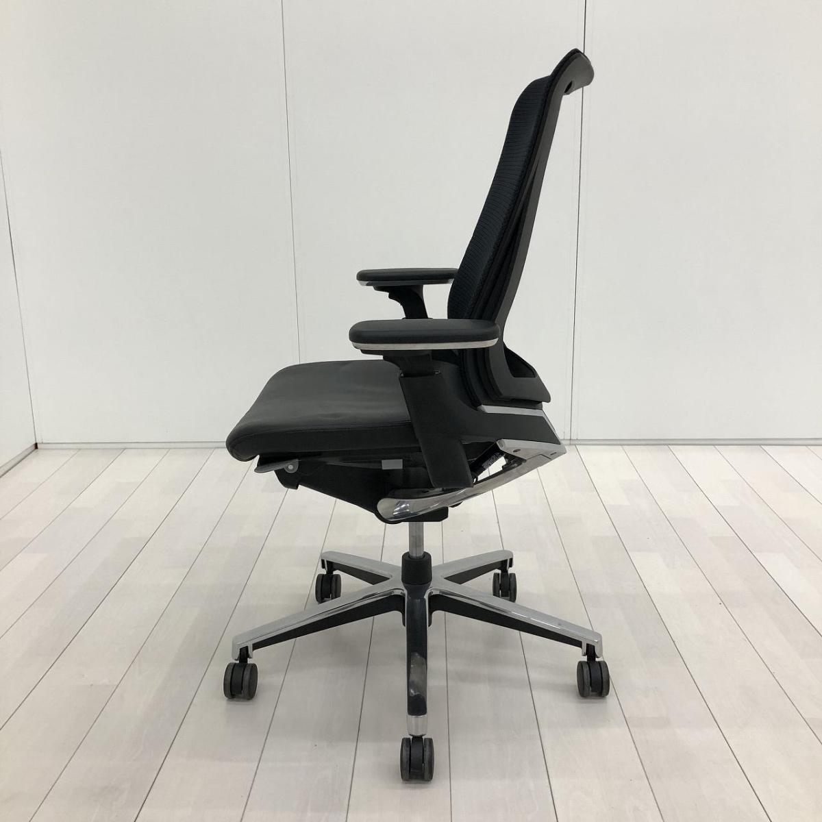 中古】インスパイン CRS-G2502E6 コクヨ/KOKUYO 肘付ハイバックチェア 
