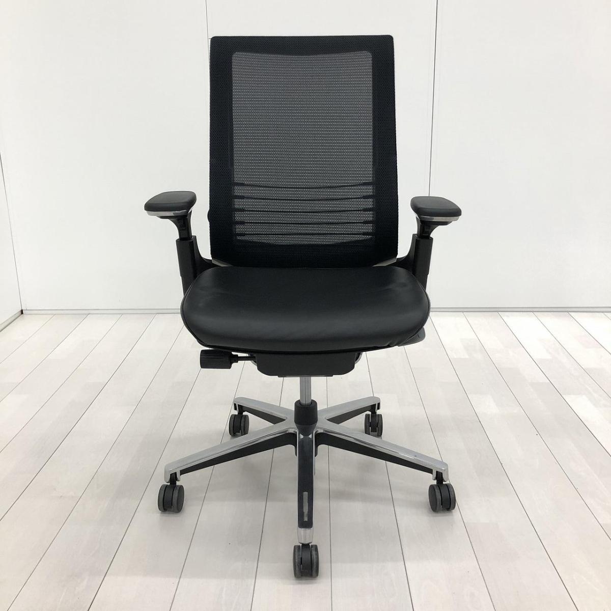 中古】インスパイン CRS-G2502E6 コクヨ/KOKUYO 肘付ハイバックチェア 