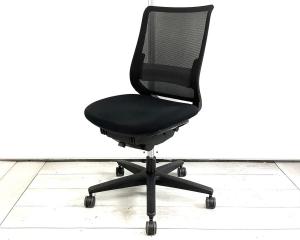 【なんとブラックの人気メッシュチェア入荷！】テレワークにも最適！快適な座り心地と充実機能！/オススメ(おすすめ) /人気商品【弊社使用欄：A01071365】■色：ブラック　肘無し　メッシュ仕様/■コクヨ（KOKUYO）ミトラチェア