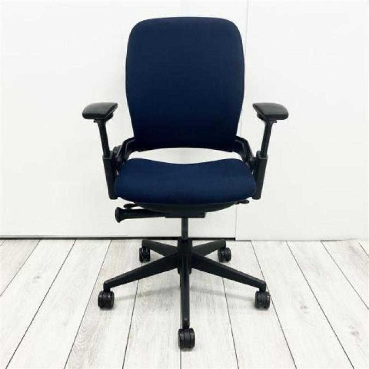 中古】リープV2 Steelcase/スチールケース 肘付ハイバックチェア 