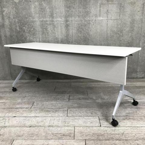 【中古】パラグラフテーブル  ウチダ（UCHIDA) スタックテーブル(長机/折りたたみ/会議用)