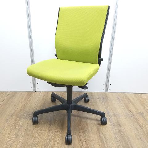 【中古】エスクード  オカムラ（okamura） 肘無ハイバックチェア