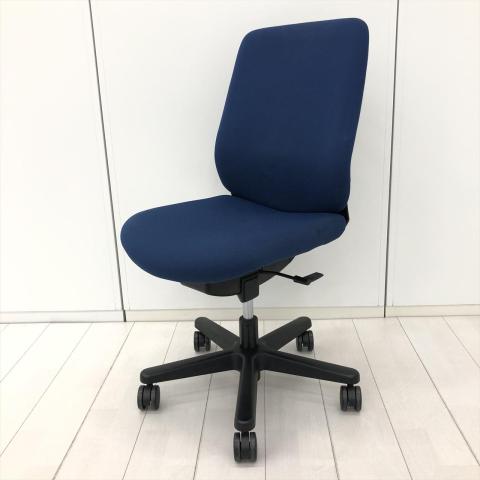 【中古】トルテチェア KZ-130GB-T1N4 イトーキ（ITOKI） 肘無ハイバックチェア