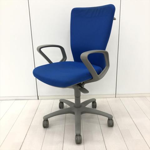 【中古】カロッツァチェア CK46GR FS16 オカムラ（okamura） 肘付ハイバックチェア
