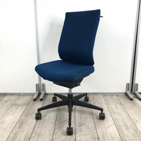 【中古】ウィザード3 樹脂 C06S-22C-BK1 コクヨ（KOKUYO） 肘無ハイバックチェア