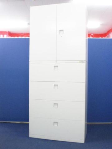 【中古】レクトライン  オカムラ（okamura） ハイキャビネット／その他