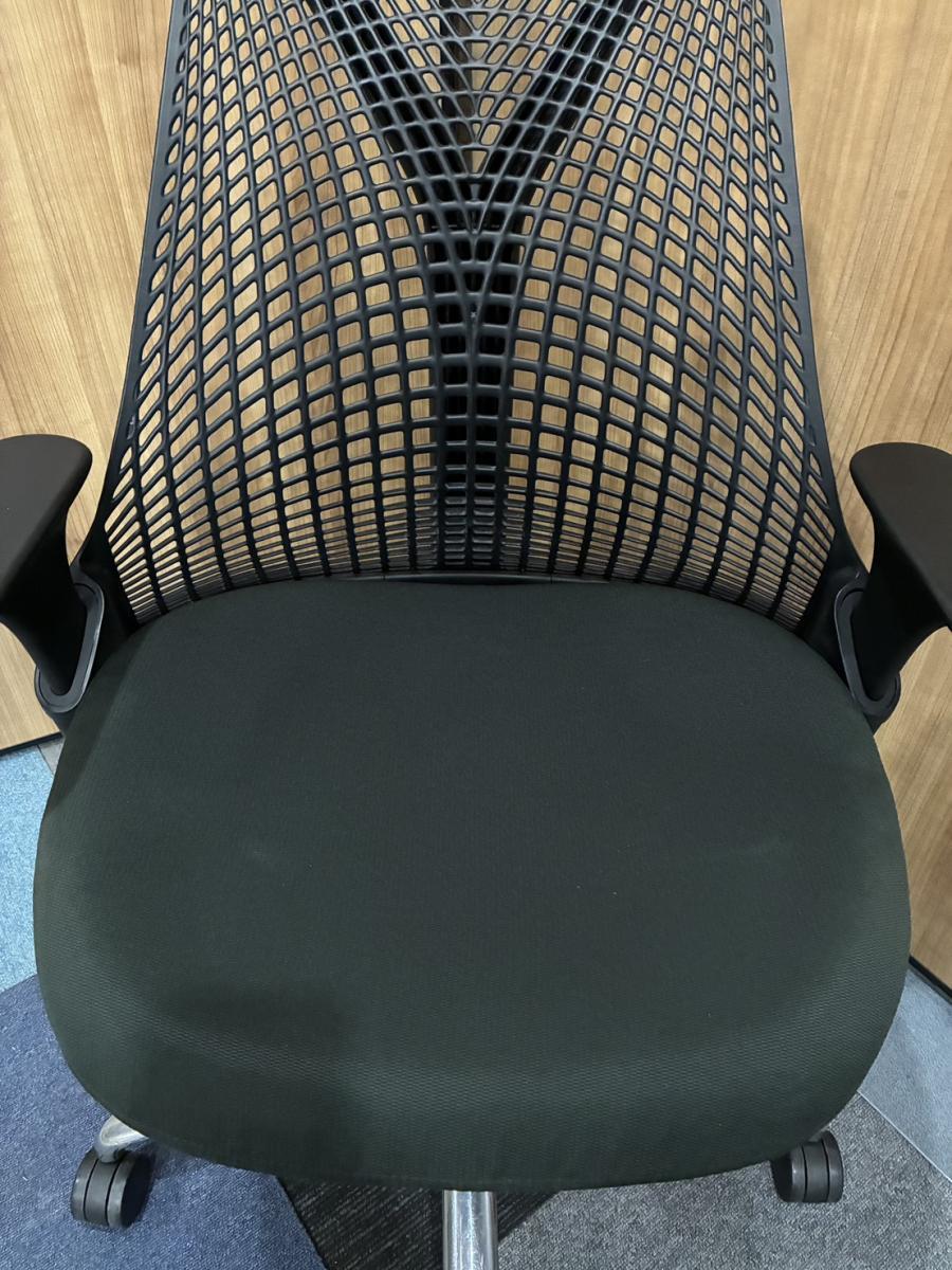 中古】セイルチェア Herman Miller/ハーマンミラー 肘付ハイバック