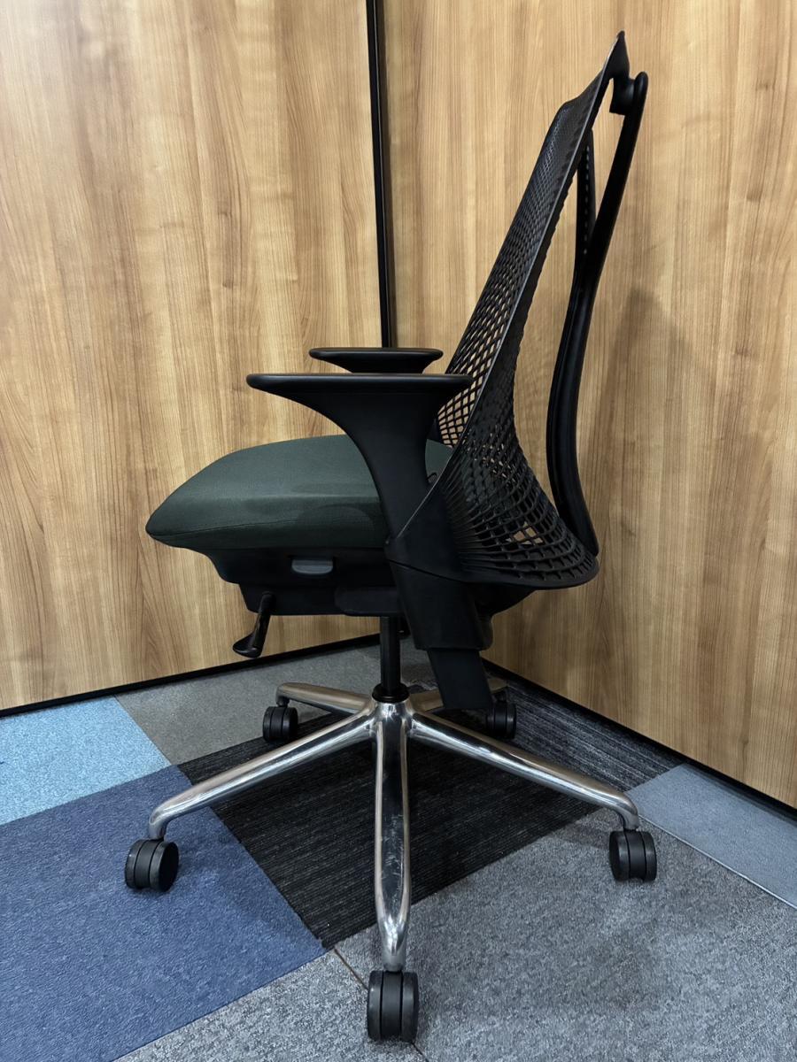中古】セイルチェア Herman Miller/ハーマンミラー 肘付ハイバック