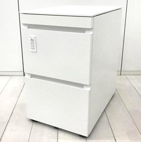 【中古】GXワゴン SDM-GXZ46DT3SAW コクヨ（KOKUYO） ワゴン3段