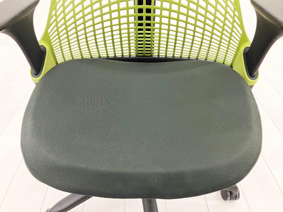 中古】セイルチェア Herman Miller/ハーマンミラー 肘付ハイバック 