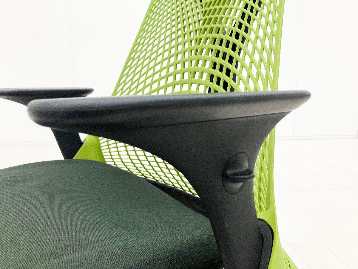 中古】セイルチェア Herman Miller/ハーマンミラー 肘付ハイバック 