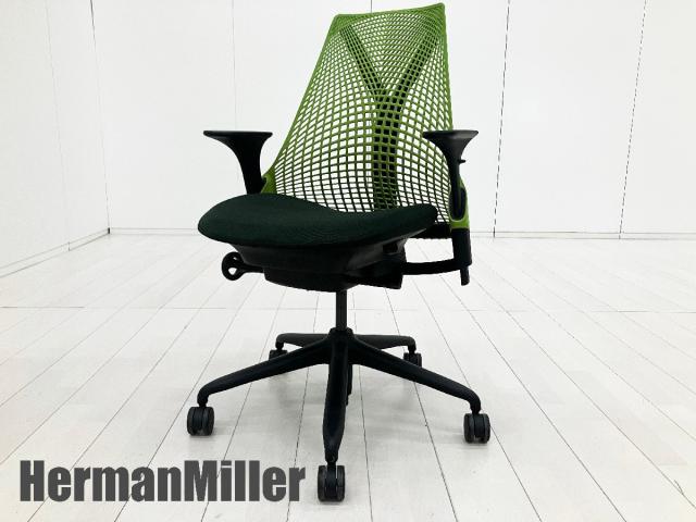 【中古】セイル 前傾機能有  Herman Miller（ハーマンミラー） 肘付ハイバックチェア