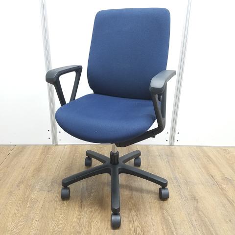 【中古】トルテR  イトーキ（ITOKI） 肘付ハイバックチェア