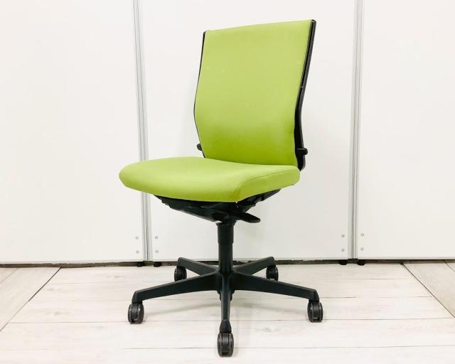 【中古】エスクード C436ZR　FFW6 オカムラ（okamura） 肘無ハイバックチェア