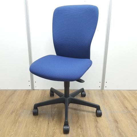 【中古】スラート  オカムラ（okamura） 肘無ハイバックチェア