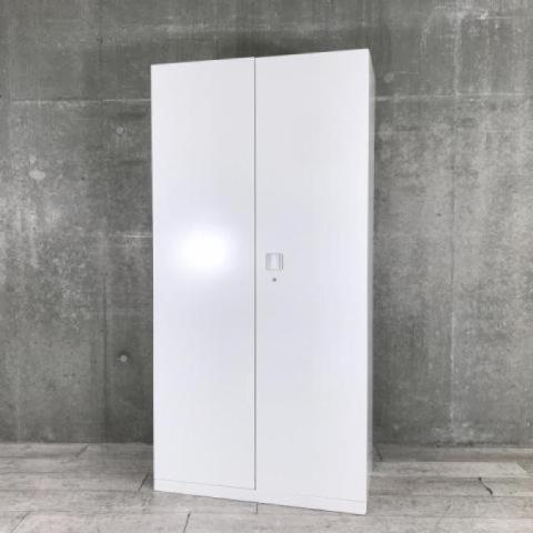 【中古】レクトライン  オカムラ（okamura） ハイキャビネット／両開き