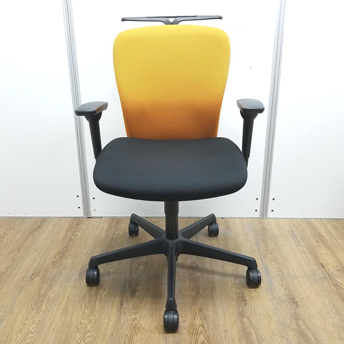 中古】スラート オカムラ/okamura 肘付ローバックチェア 584770 - 中古 