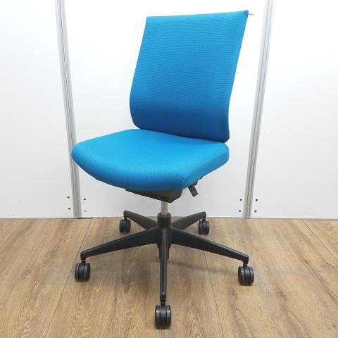 【中古】ウィザード3 樹脂  コクヨ（KOKUYO） 肘無ローバックチェア