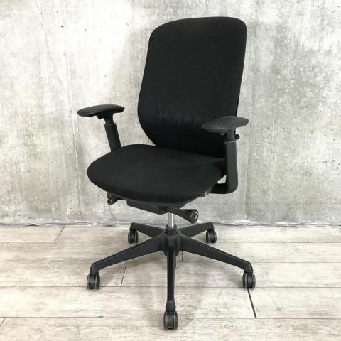 【中古】シルフィー  オカムラ（okamura） 肘付ハイバックチェア