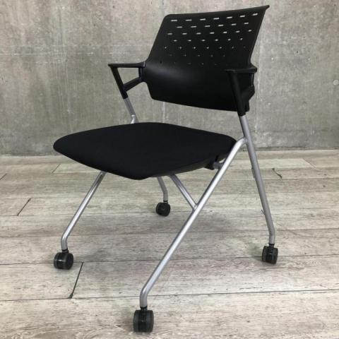 【中古】ピエガ CK-720E6GXB6-W コクヨ（KOKUYO） ネスティングチェア