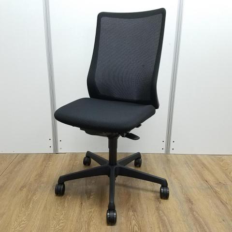 【中古】フルーエントチェア  オカムラ（okamura） 肘無ハイバックチェア