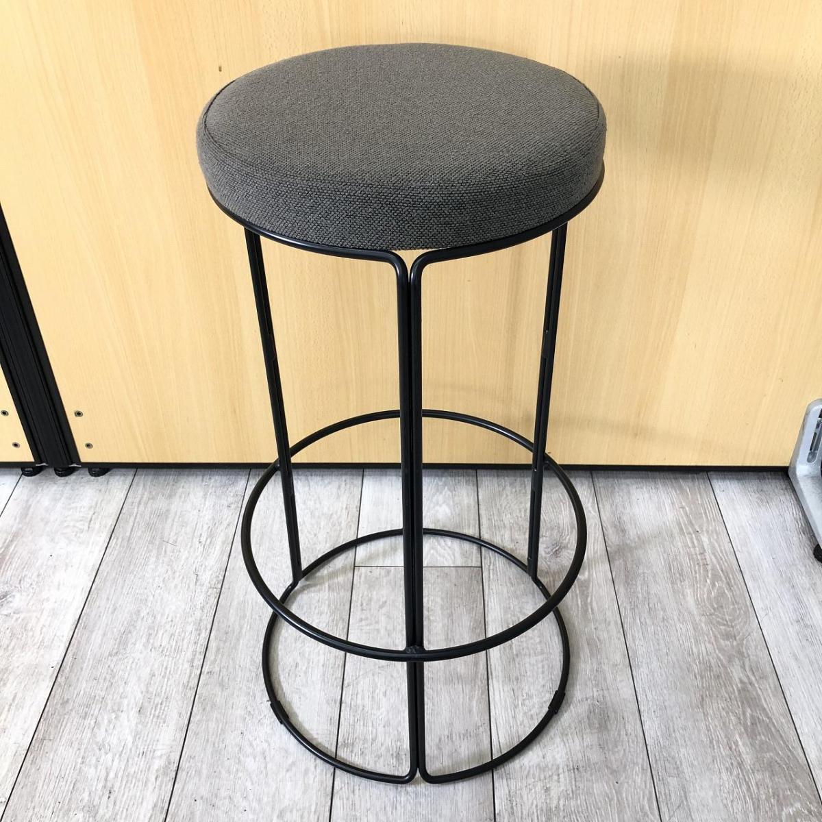 【在庫入替品】【ハイテーブルやカウンターに合わせて、おしゃれなリフレッシュスペースを演出！】■コクヨ（KOKUYO）製　CK-750シリーズ　カウンターチェア　ハイチェア　■グレー【T4】
                        その他シリーズ
                                    中古
            