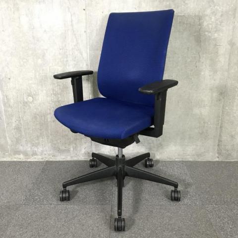 【中古】ウィザードチェア CRS-G1820F6 コクヨ（KOKUYO） 肘付ハイバックチェア