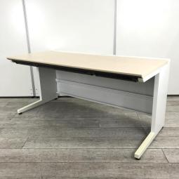 【広々としたワークスペースをお求めの方にオススメ！】■コクヨ　アイエスシリーズ　平デスク　W1600×D700×H720mm　ナチュラル木目カラー　■ゆとりのある大型デスク！【KOKUYO　IS】