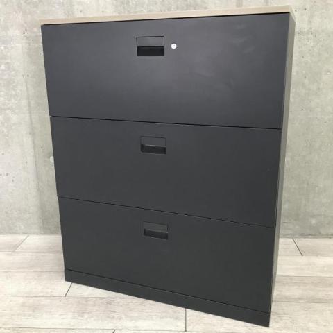 【中古】エスキャビネット H1-M1090AAS-T1 イトーキ（ITOKI） ローキャビネット／ラテラル