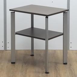 ★【T4】【T3】【商品入替のため、残り1台限り】イトーキ製　DE　ブラウン※ファインウォールナット　W600xD450xH700サイズ　フレキシブルに使える！　電話台やアルコール消毒液スタンドとしても！　テレホンスタンド　電話台　プリンター台　受付台！！