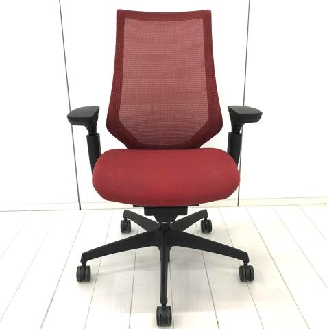 【中古】デュオラ メッシュ CRS-G3000E6 コクヨ（KOKUYO） 肘付ハイバックチェア