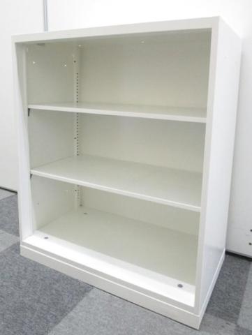 【中古】レクトライン 4B512Y-ZA75 オカムラ（okamura） ローキャビネット／オープン