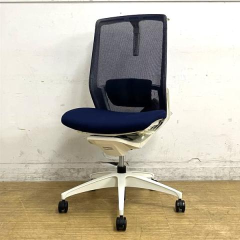 【中古】フィノラ 樹脂 C788WZ F1G4 オカムラ（okamura） 肘無ハイバックチェア