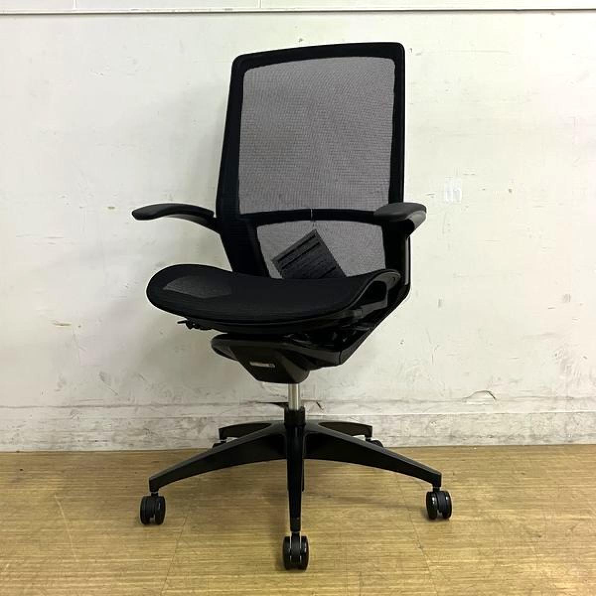 中古】フィノラ C788WZ F1G4 オカムラ/okamura 肘付ハイバックチェア 
