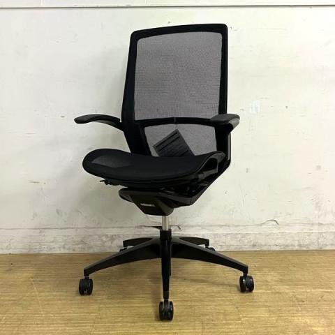 【中古】フィノラ 樹脂 C788WZ F1G4 オカムラ（okamura） 肘付ハイバックチェア