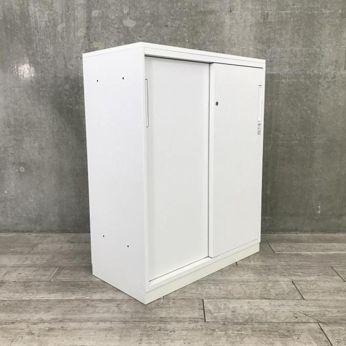 中古】エディア コクヨ/KOKUYO ローキャビネット／引き違い 585119 