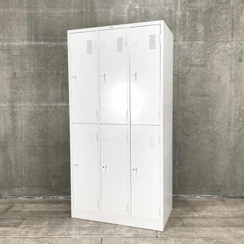 【中古】LK  ナイキ（NAIKI) 6人用更衣ロッカー