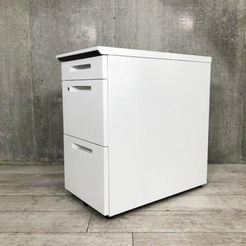 【中古】iS SDE-LSN47CASAWN コクヨ（KOKUYO） 脇机3段