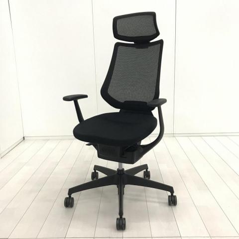 【中古】イング バーチカル 樹脂 CRS-G3402E6 コクヨ（KOKUYO） 肘付ハイバックチェア