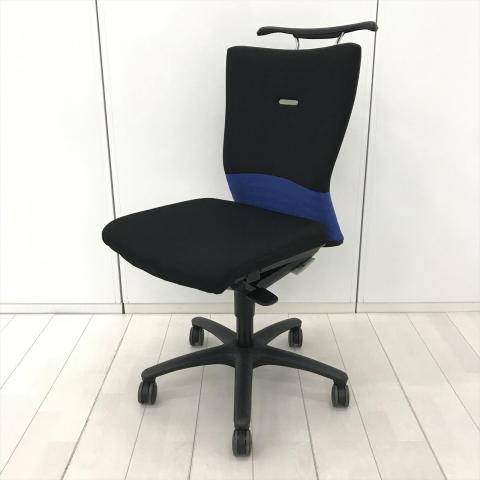 【中古】フィーゴチェア  オカムラ（okamura） 肘無ミドルバックチェア