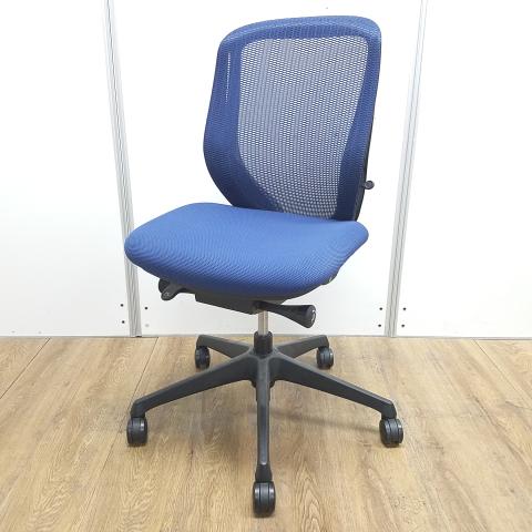 【中古】シルフィーメッシュ  オカムラ（okamura） 肘無ローバックチェア