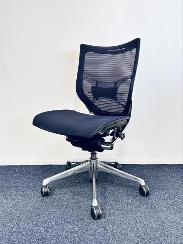 【中古】バロンチェア  オカムラ（okamura） 肘無ローバックチェア