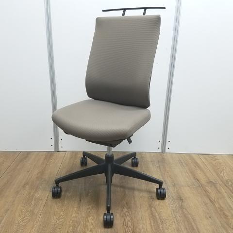 【中古】ウィザード3 樹脂  コクヨ（KOKUYO） 肘無ハイバックチェア