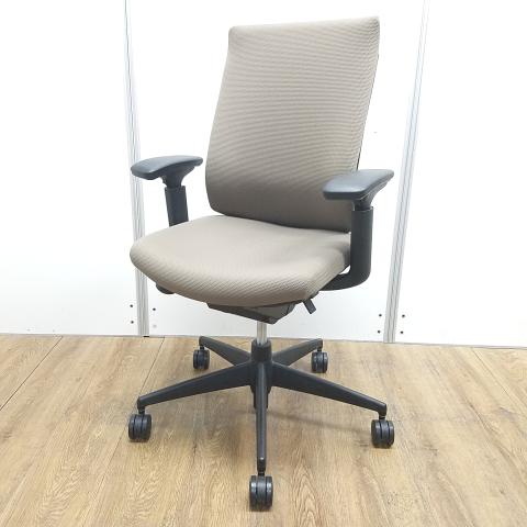 【中古】ウィザード3 樹脂  コクヨ（KOKUYO） 肘付ハイバックチェア