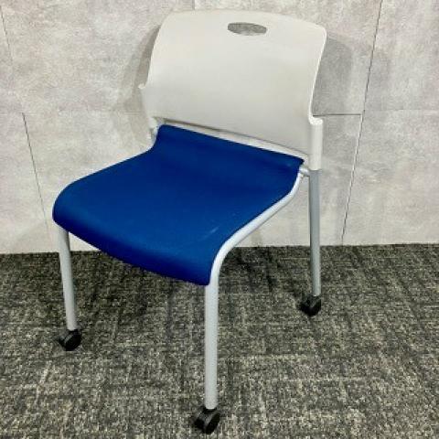 【中古】MF-270シリーズ FM-272 ウチダ（UCHIDA) スタッキングチェア