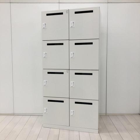 【中古】サフィ NPLH-4XM39E6C イトーキ（ITOKI） 8人用パーソナルロッカー