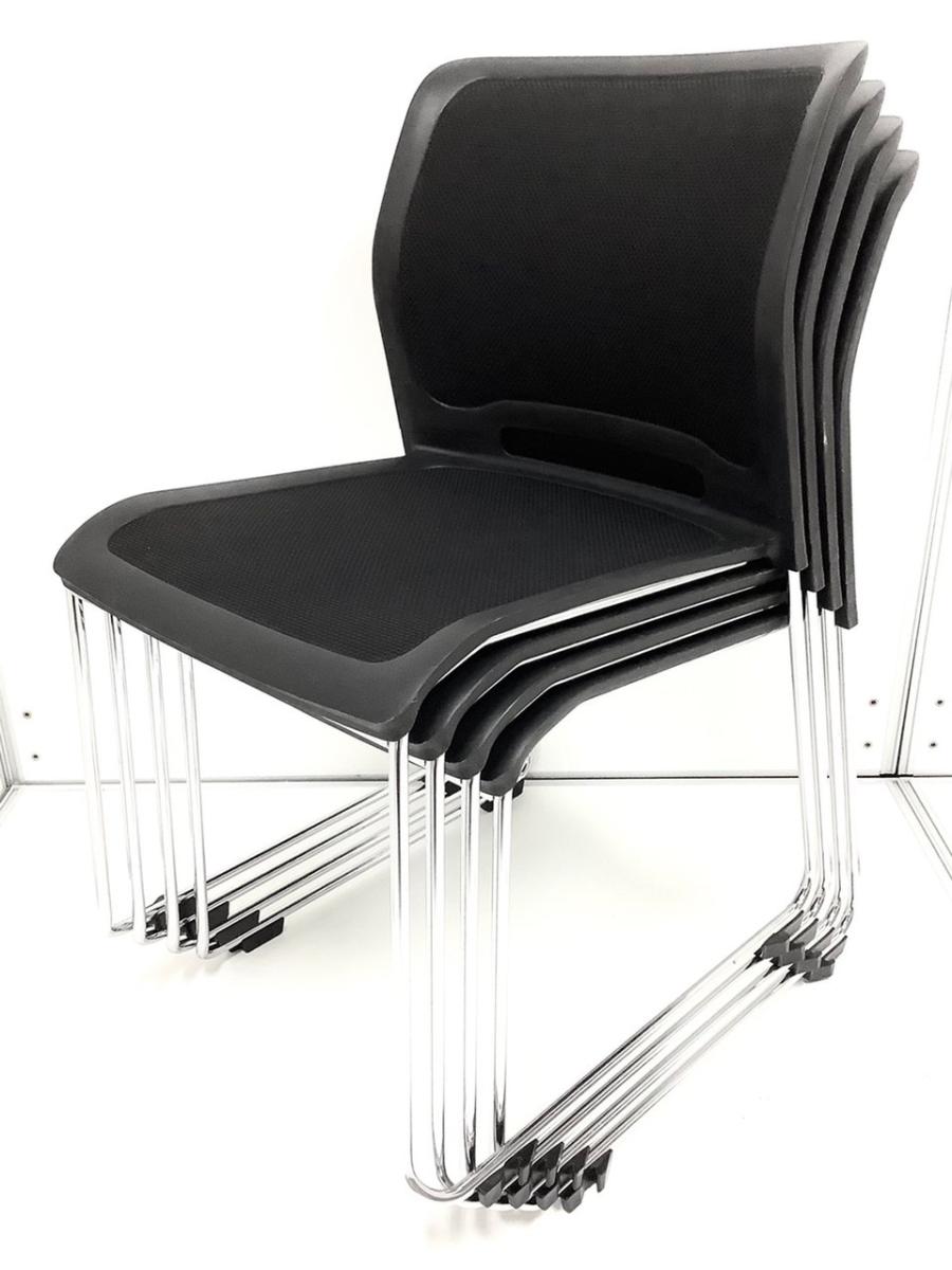 【セット商品（チェア×4脚）】／大人気／定番／メッシュ構造　◆KOKUYO／コクヨ　◆Caravel／カラベル ※横浜店撮影画※
                        カラベル
                                    中古
            