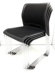 【セット商品（チェア×4脚）】／大人気／定番／メッシュ構造　◆KOKUYO／コクヨ　◆Caravel／カラベル ※横浜店撮影画※