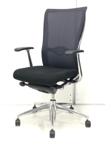 【中古】フォスターチェア CR-G1420 コクヨ（KOKUYO） 肘付ハイバックチェア