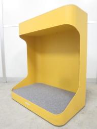 【はたらくを支える、最適なカタチ！】■オカムラ　ライブスワゴン　イエロー　■マルチワゴン　オープンワゴン（Lives Wagon）